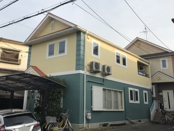 堺市北区　A様邸　外壁・屋根塗装工事