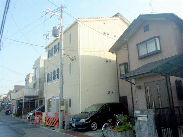 堺市 マンションの新築塗装事例