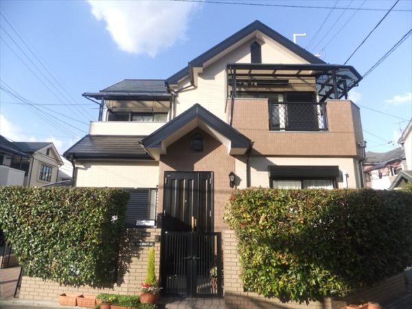堺市 I様邸 外壁・屋根塗装リフォーム事例