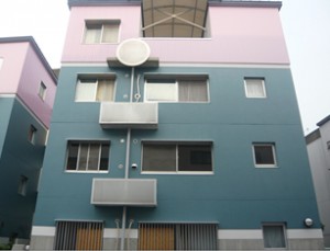 ブログでも紹介しました集合住宅の外壁塗装です。<br />
