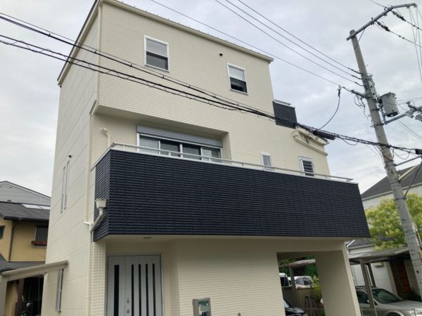 堺市北区 　Ｓ様邸 外壁屋根塗装事例