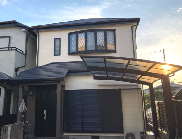 堺市西区 　T様邸 外壁屋根塗装事例
