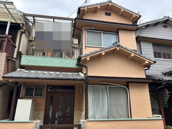 堺市東区 　Ｎ様邸 外壁塗装事例