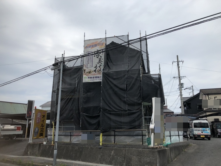 和泉市　K様邸　外壁塗装工事