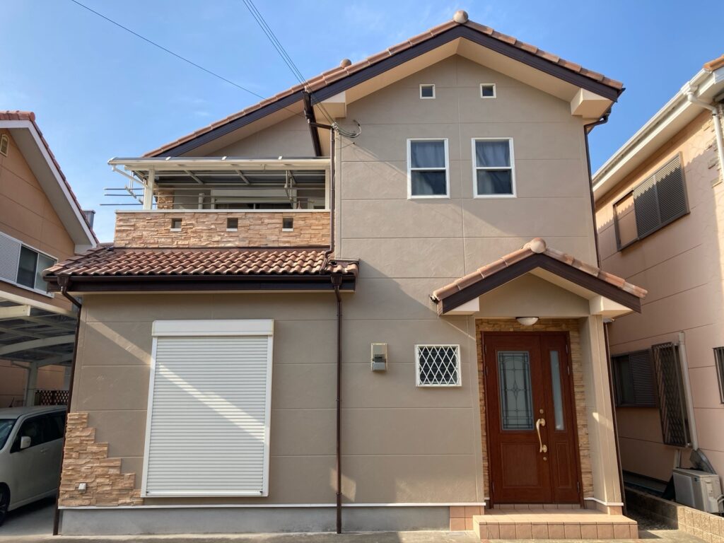 堺市東区　A様邸 外壁塗装事例　