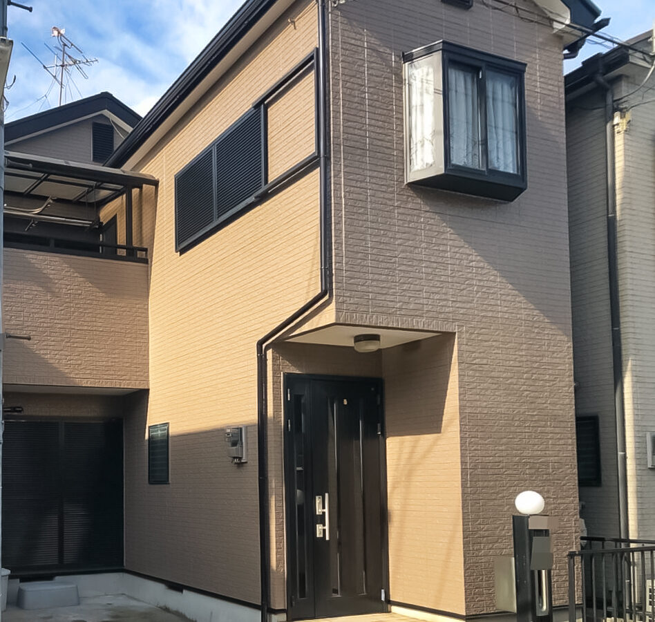 ナチュラルな雰囲気は変えず、パッと明るい外観に