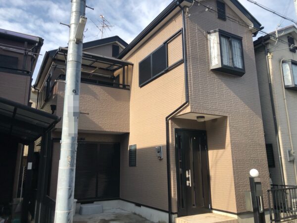 堺市美原区　N様邸 外壁・屋根塗装事例　