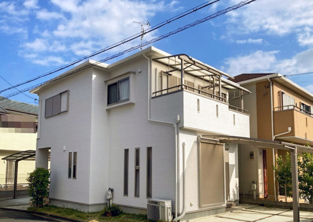 堺市南区　W様邸 外壁・屋根塗装事例