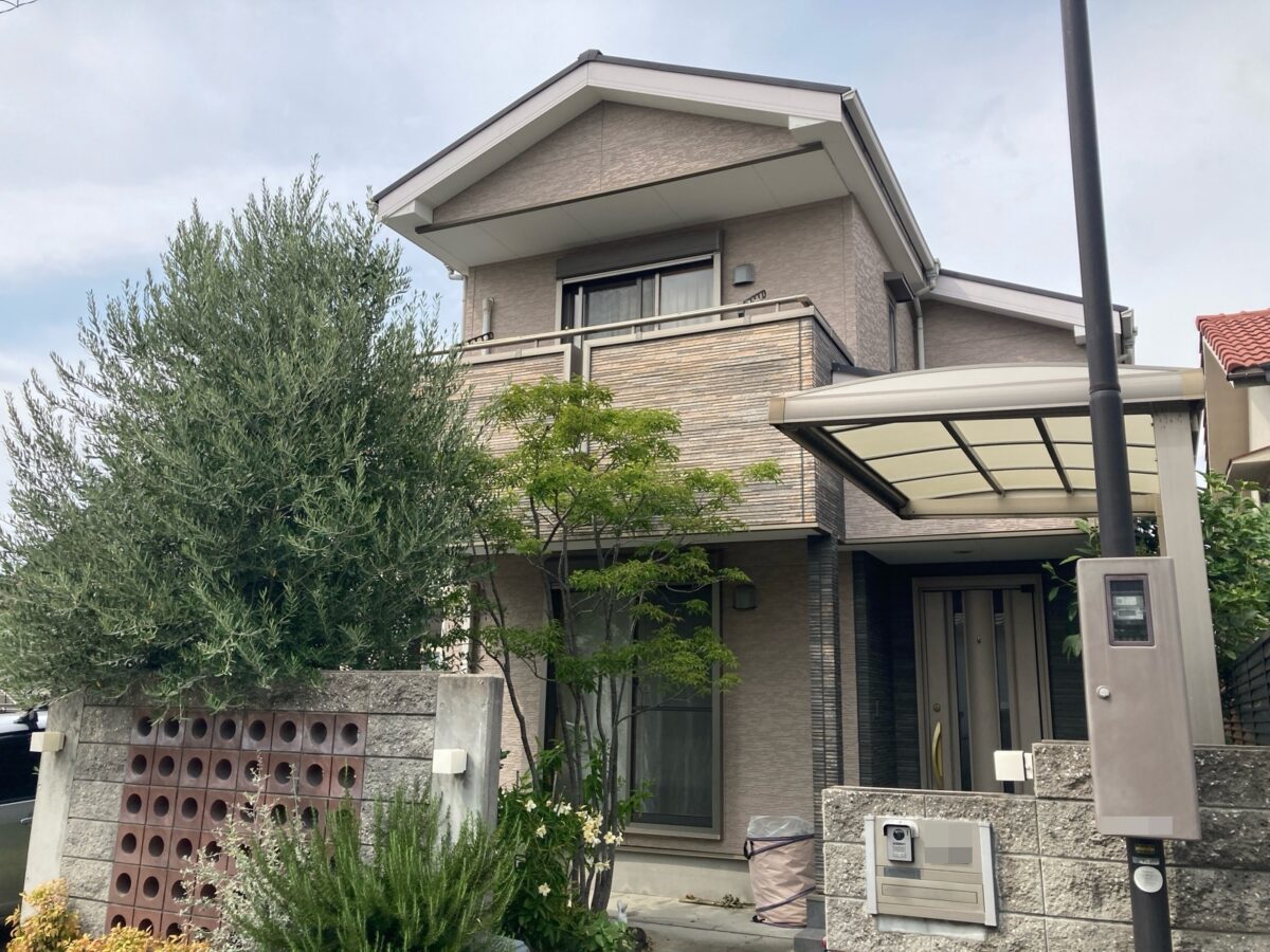 メリハリのあるカラーで、外観一新