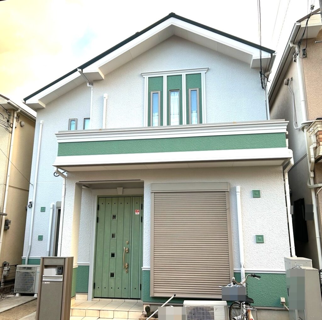 堺市西区上　I様邸 外壁塗装・屋根カバー工法