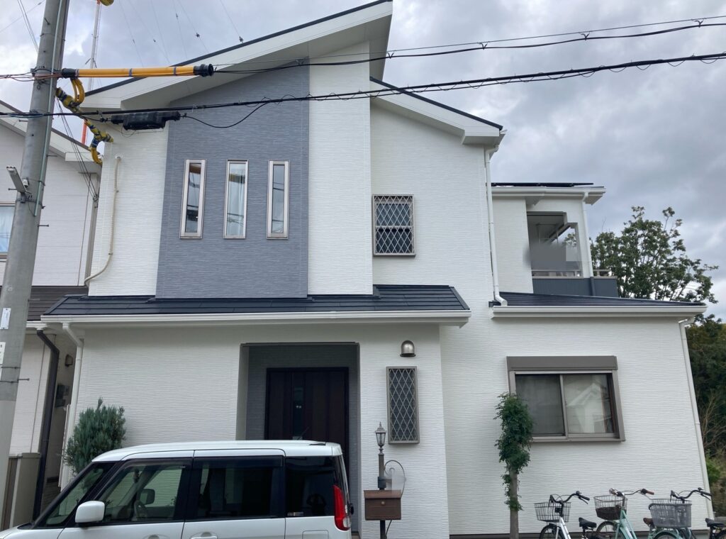 高石市　　U様邸 外壁・屋根塗装事例　