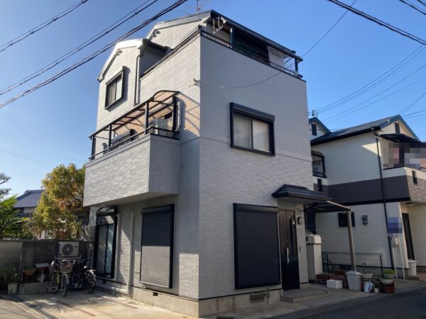 泉大津市　T様邸 外壁・屋根塗装事例　