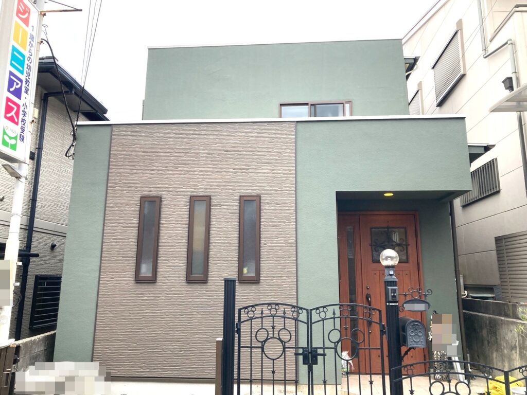 堺市東区西野　M様邸 外壁・屋根塗装事例