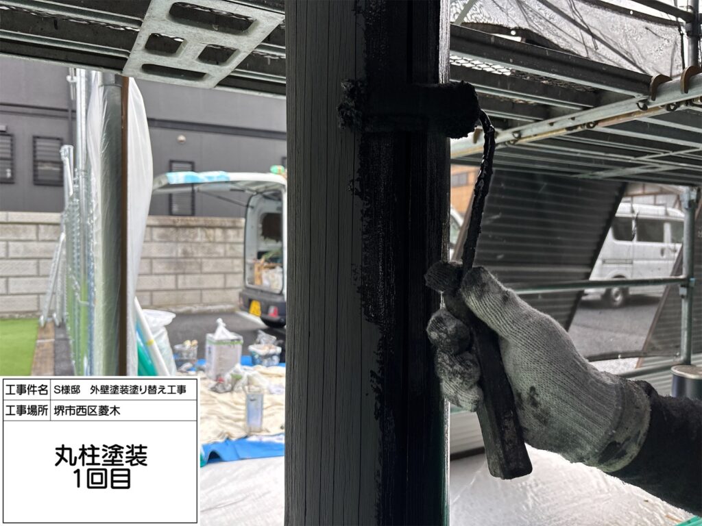 丸柱（１回目）