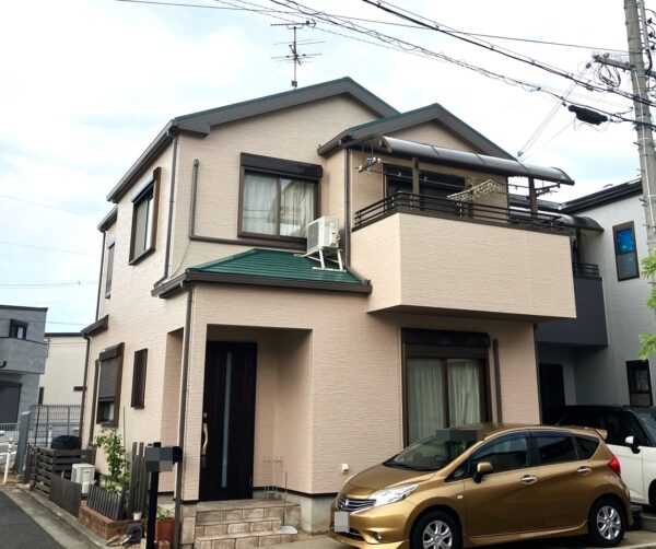 堺市西区浜寺南町　K様邸 外壁・屋根塗装事例　