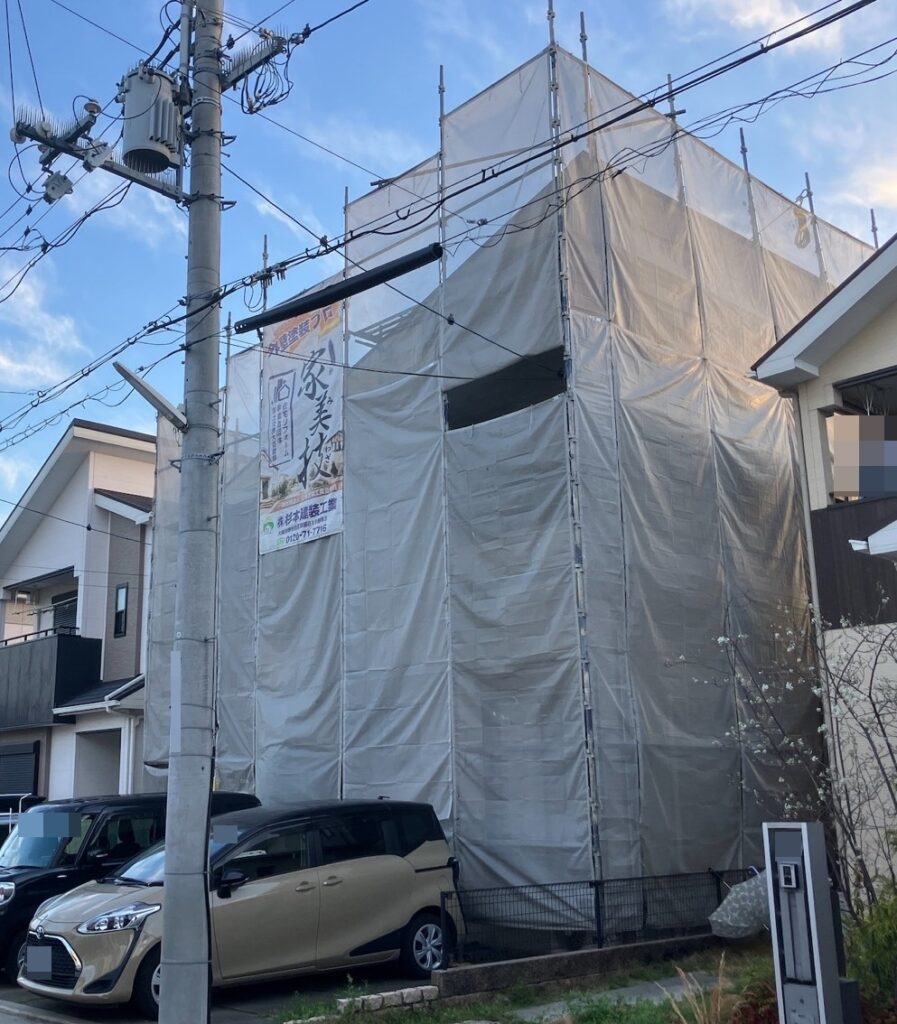 堺市西区草部　T様邸　外壁・屋根塗装工事