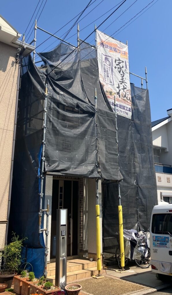 堺市西区鳳南町　M様邸　外壁・屋根塗装工事