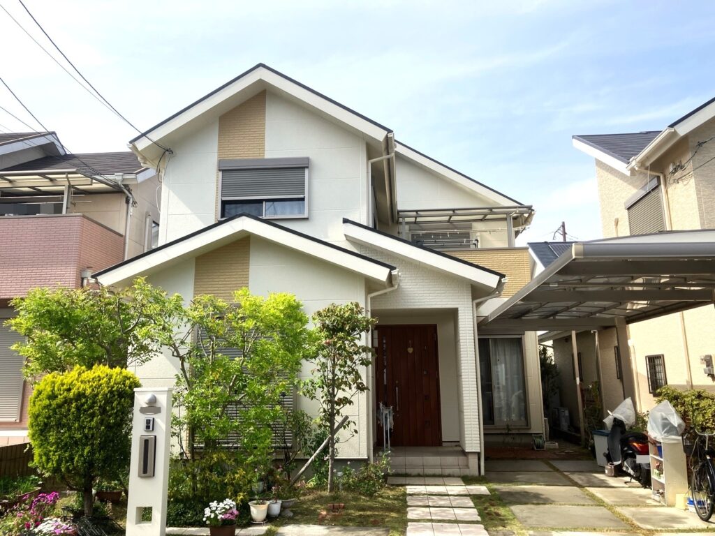 堺市南区畑　N様邸 外壁塗装事例　