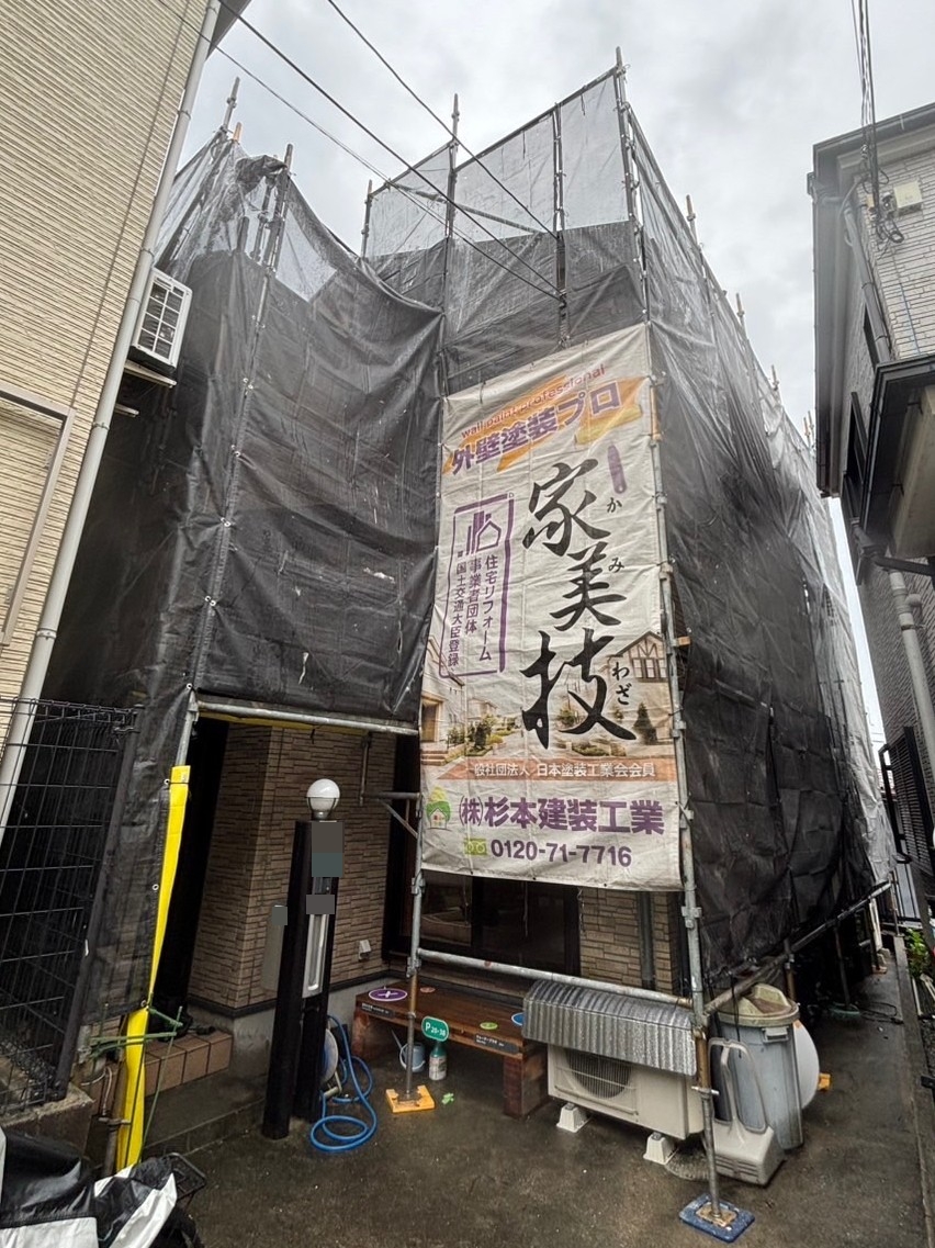 堺市西区津久野町　H様邸　外壁屋根塗装工事