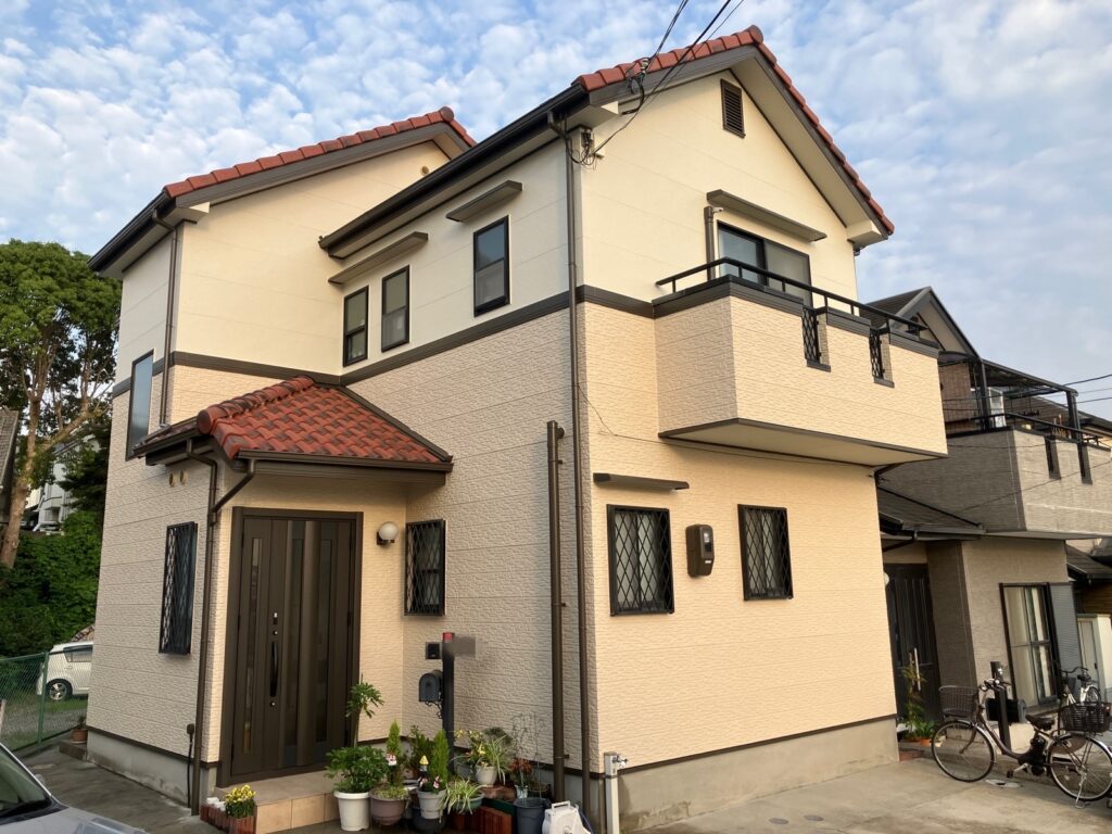 堺市中区　I様邸 外壁塗装事例　