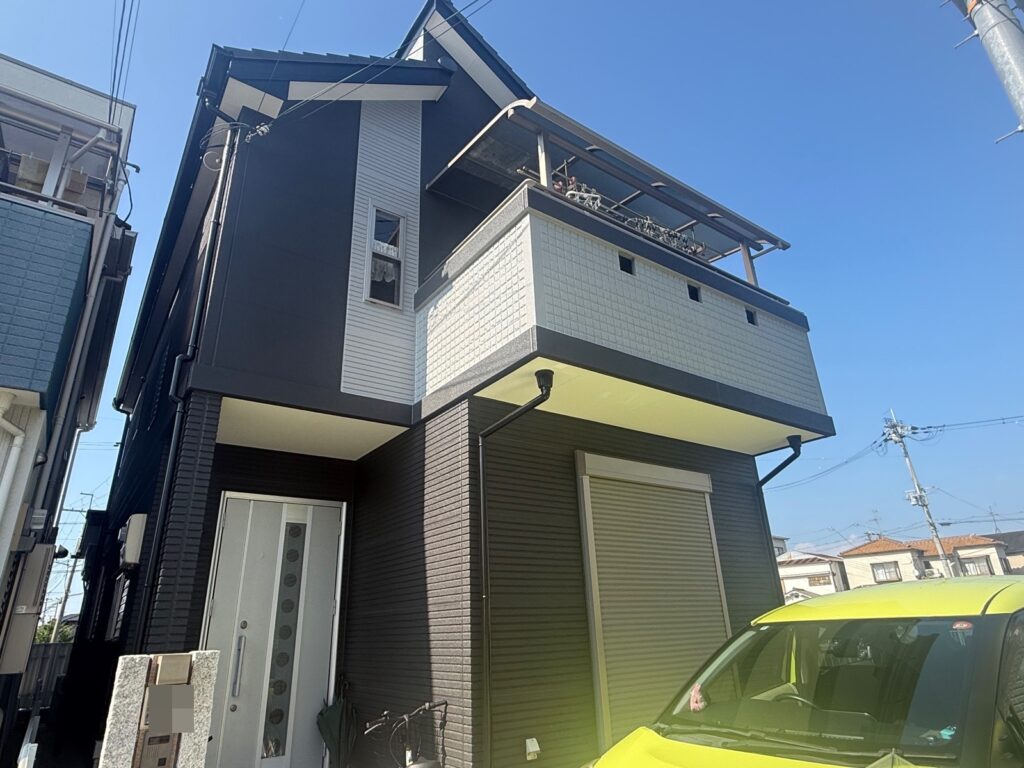 堺市東区北野田　N様邸 外壁塗装事例