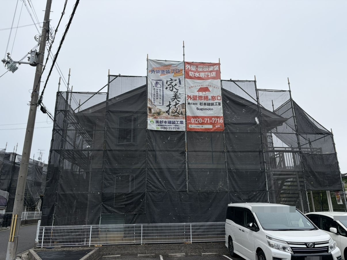 堺市西区鳳南町　センチュリーⅢB　外壁屋根塗装工事