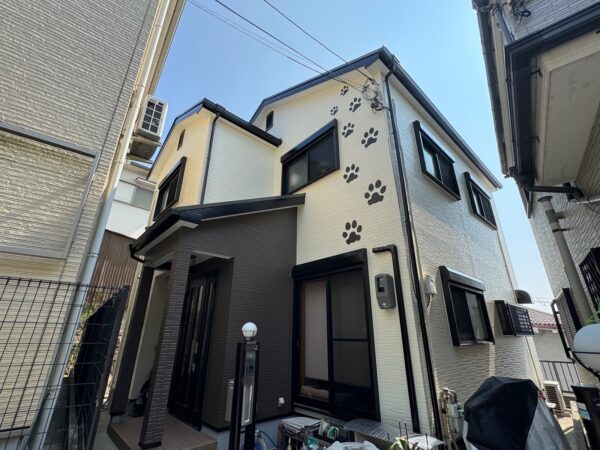堺市西区津久野町　Ｈ様邸 　外壁・屋根塗装事例　