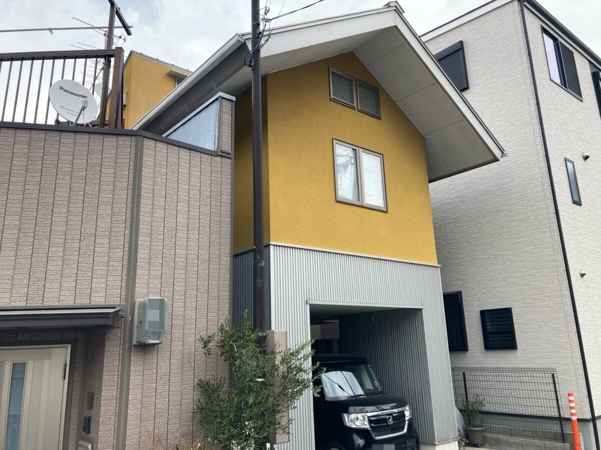 爽やかなイエローが蘇る、すっきり美しい外観