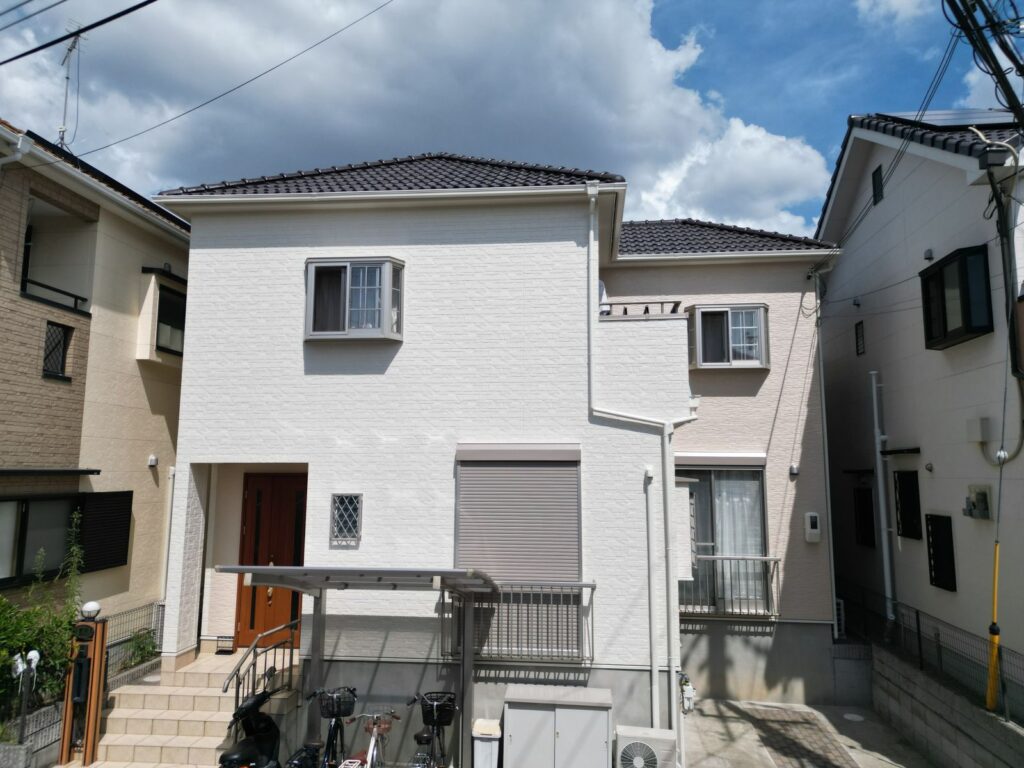 堺市中区　A様邸 外壁・屋根塗装事例