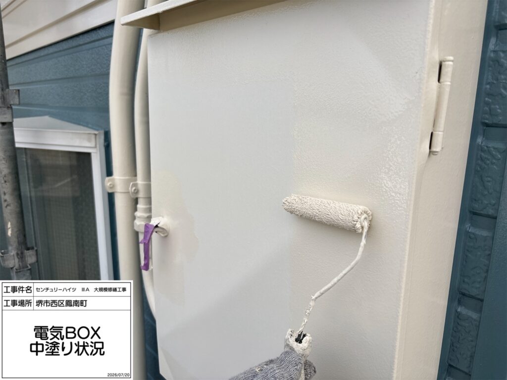 電気BOX（中塗り）