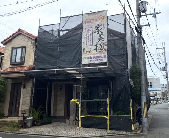 堺市中区東山　T様邸　外壁塗装工事