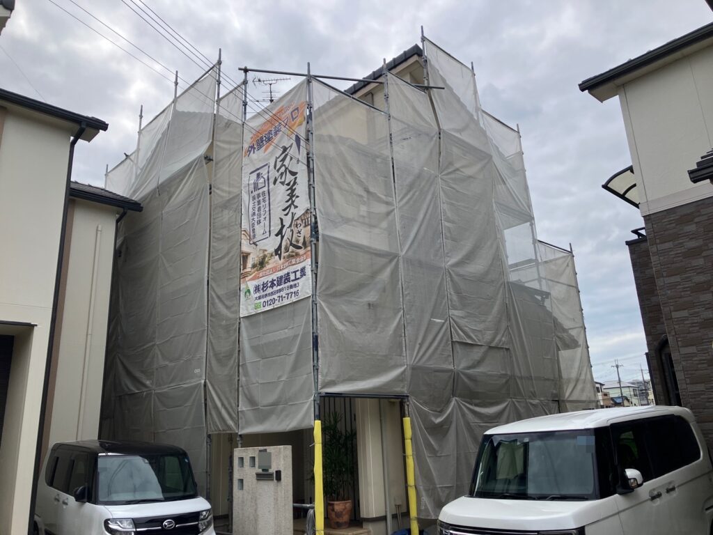 堺市西区鳳南町　G様邸　外壁塗装工事