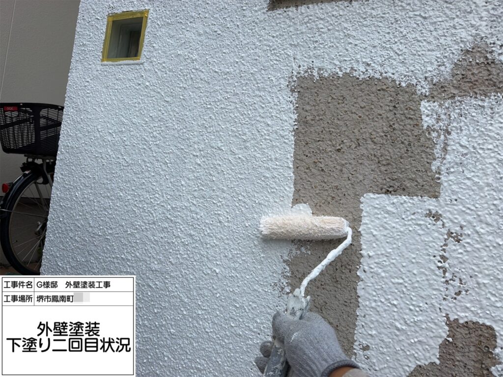 門扉（下塗り２回目）