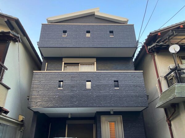 堺市北区南花田　Ｂ様邸 外壁・屋根塗装事例
