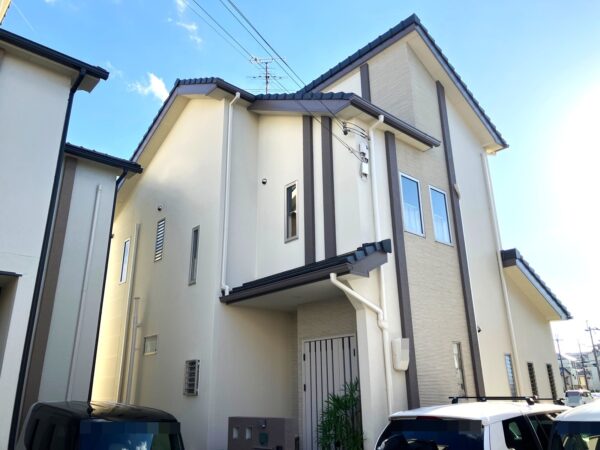 堺市西区鳳南町　G様邸 外壁塗装事例　